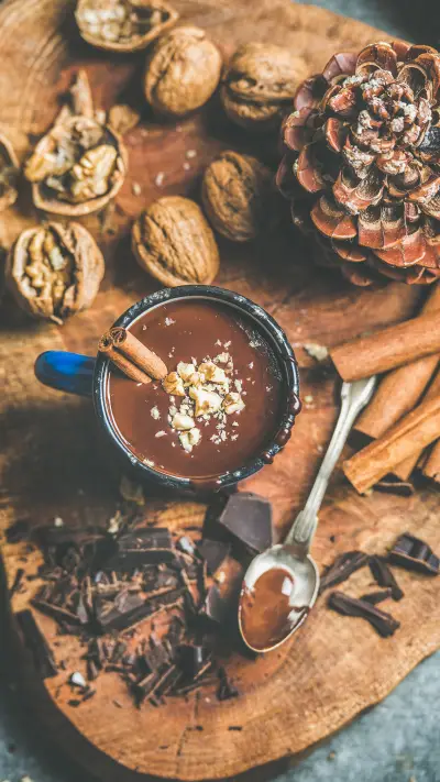 热可可配棉花糖-锐景创意