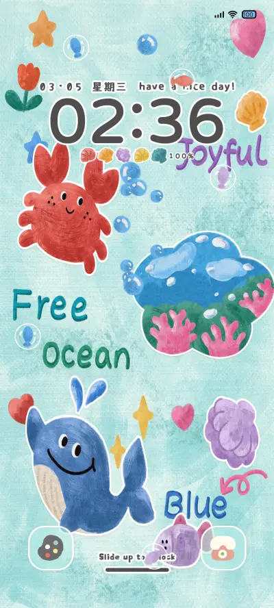 ins油画 海洋熊熊 - Screenshot 2