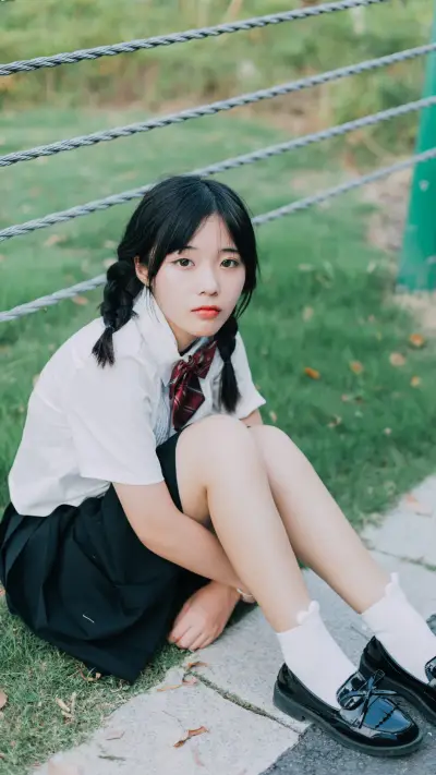 减龄又可爱的双马尾女生