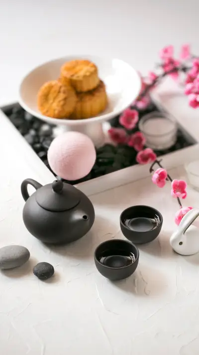 茶道文化壁纸-锐景创意