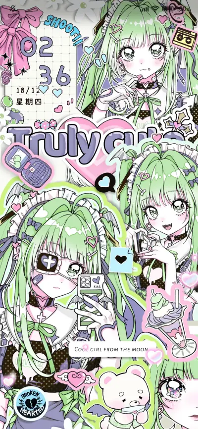 复古亚系小魔女