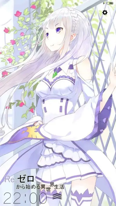 从零开始的异世界生活（五锁屏+音乐界面） - Screenshot 1