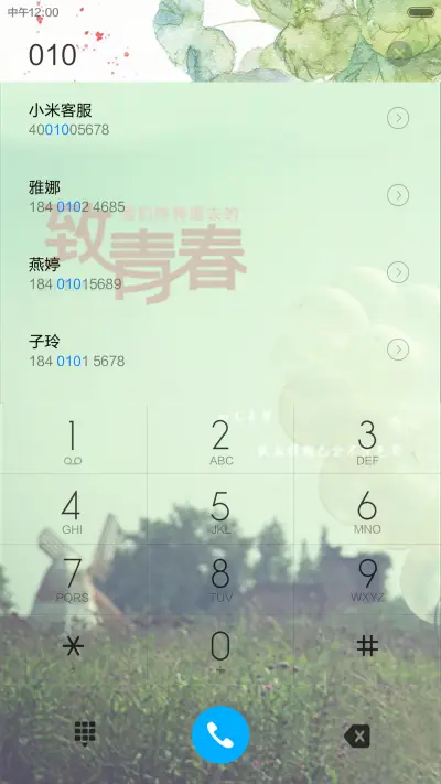 青春（花瓣动态效果+全图标） - Screenshot 7