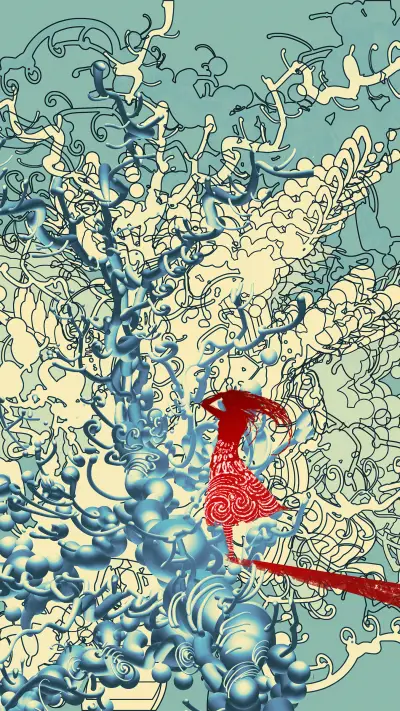 酷炫插画-拍信图库