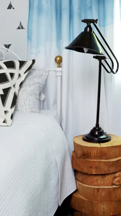 夏季DIY 给窗帘换个色