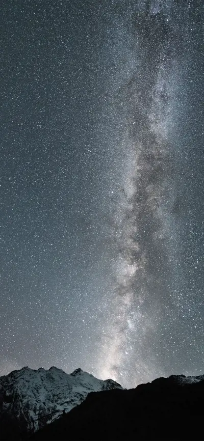 月夜星空壁纸-锐景创意