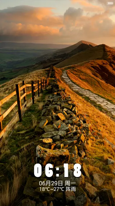 路（动感锁屏+音乐界面+重力壁纸+好评返现）