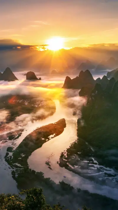 舟行碧波上 人在画中游 - Screenshot 1