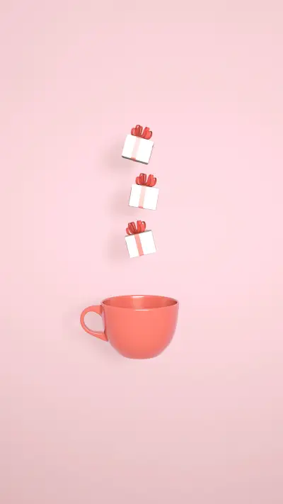 粉色系花卉-锐景创意