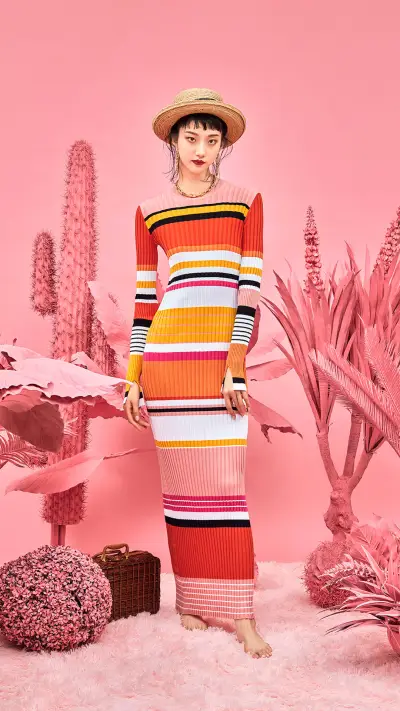 潮酷条纹不费力就时髦