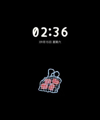 ins 编织袋苹果 THEME for Xiaomi MIUI HyperOS