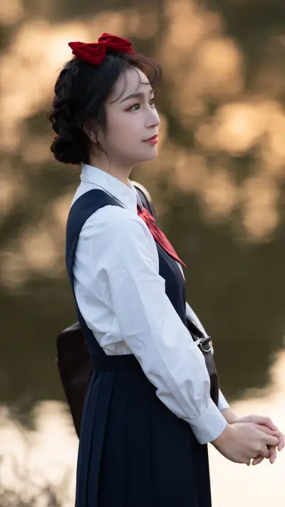 日系美女-锐景创意