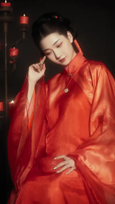红衣佳人-锐景创意