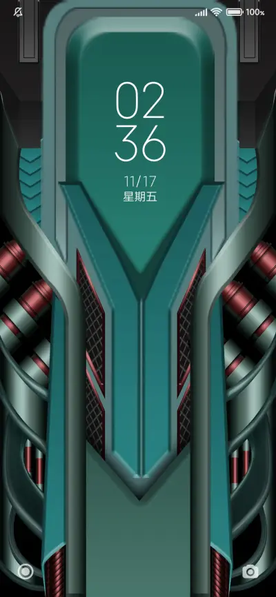 渐变商务机甲金属