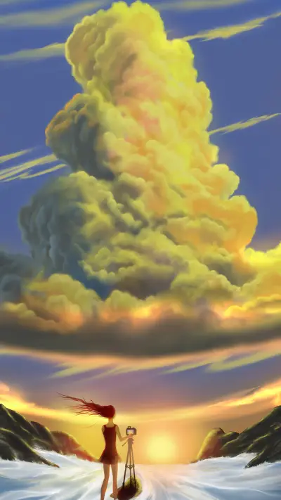 魔幻插画-拍信图库 - Screenshot 1