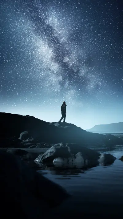 美丽夜空-锐景创意