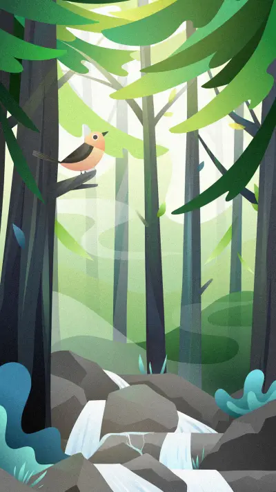 森林-白噪音 - Screenshot 1