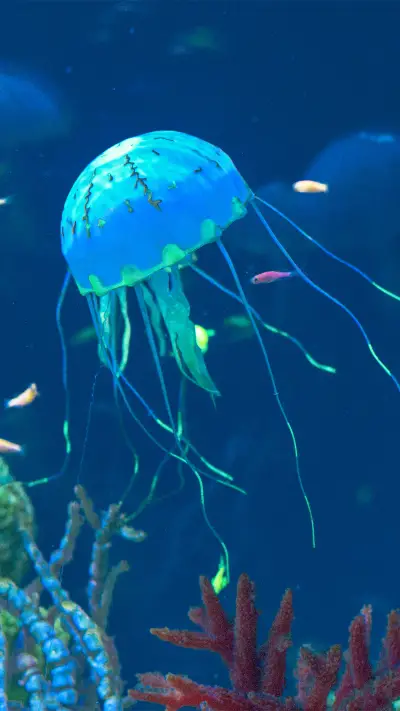 美丽水母-拍信图库