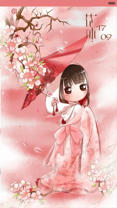 [抢红包+好评返现]小薇公主樱花之恋（动态，多锁屏，音乐界面，自由桌面） - Screenshot 2