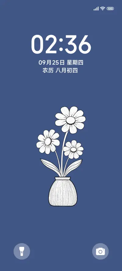 极简花朵 THEME for Xiaomi MIUI HyperOS
