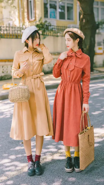 和闺蜜一起美美哒