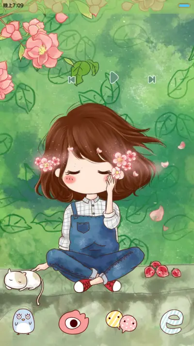 小薇盛夏光年[动态锁屏、自由桌面、音乐界面] - Screenshot 6