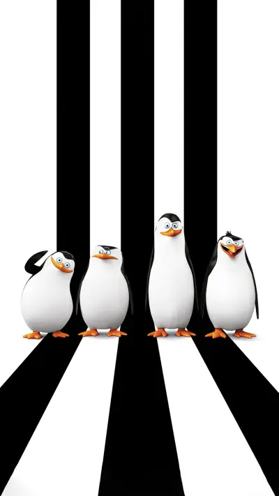 马达加斯加的企鹅