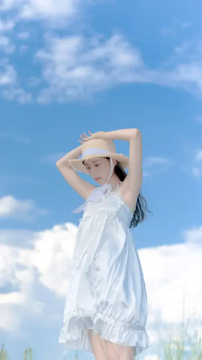 校园美女-拍信图库