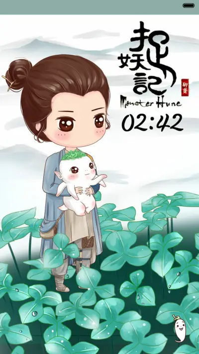 [动态]小薇捉妖记（多锁屏+自由桌面+音乐界面） - Screenshot 2