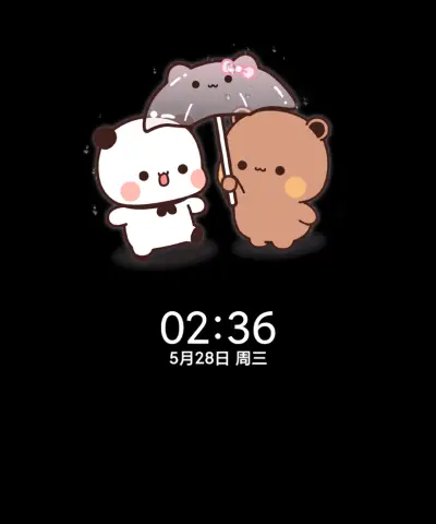 熊熊一二蝴蝶雨伞