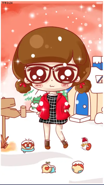 【V6】小小瑶时尚达人秀（滑动三锁屏+自由桌面+音乐界面） - Screenshot 8