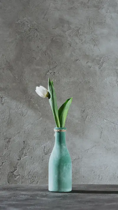 极简花卉-拍信图库