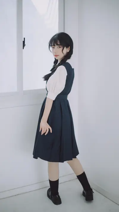 清新少女-锐景创意