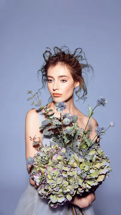 复古美女-拍信图库