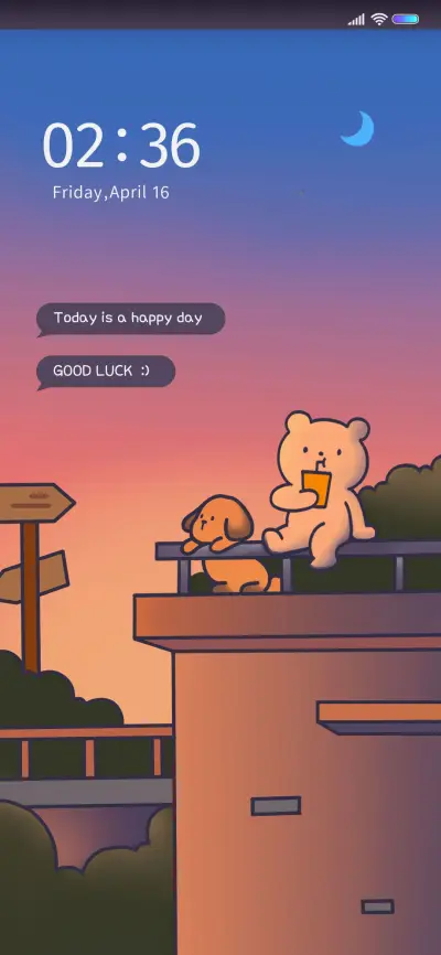 捕捉橘子黄昏的熊