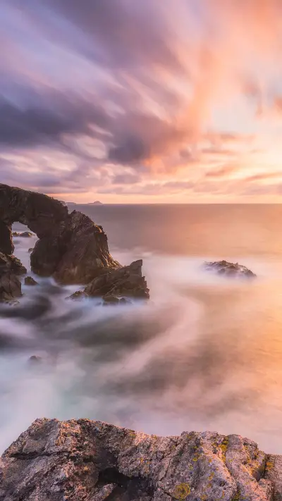 苏格兰海岸风光