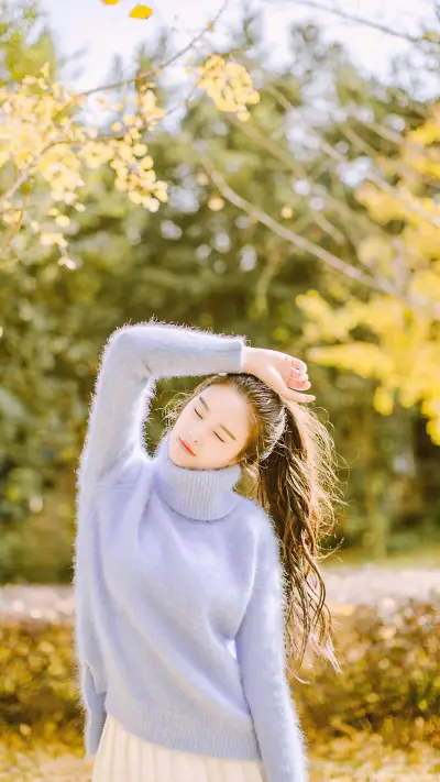 气质美女-拍信图库 - Screenshot 1