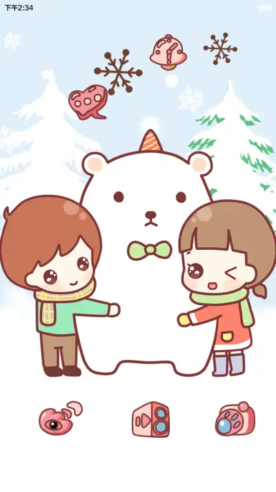 【v6】hatty大约在冬季（滑动六锁屏+自由桌面+音乐界面）（1.1） - Screenshot 9